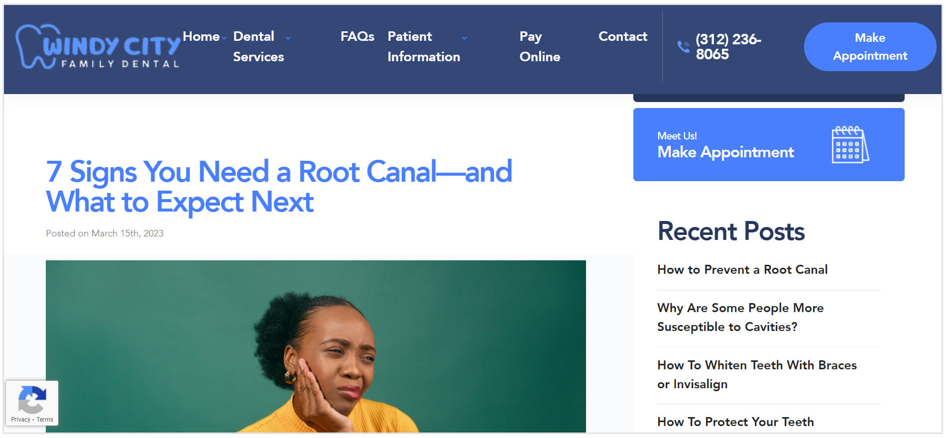 Posting blog perawatan saluran akar
